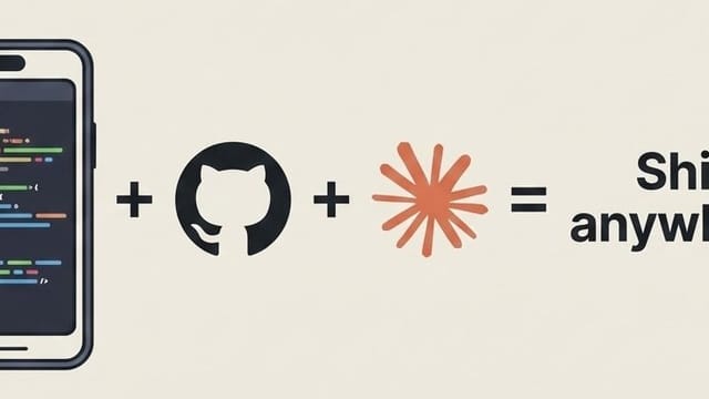 A guide to vibe coding anywhere with Claude (Code) mobile app