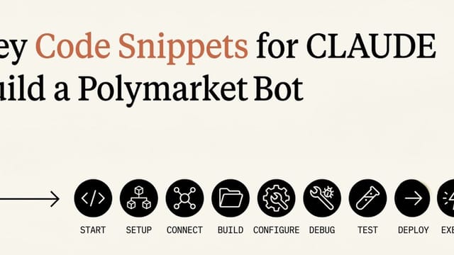 32 Key Code Snippets for Building a Polymarket Bot