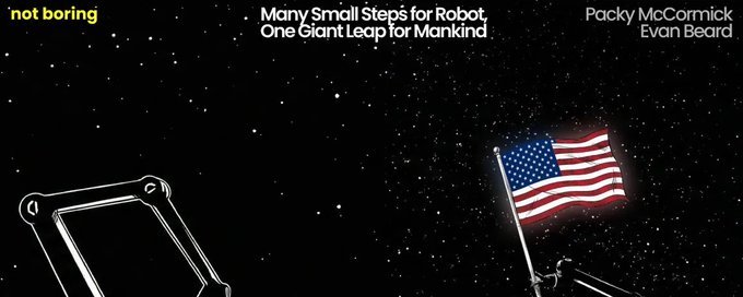 Many Small Steps for Robots, One Giant Leap for Mankind 