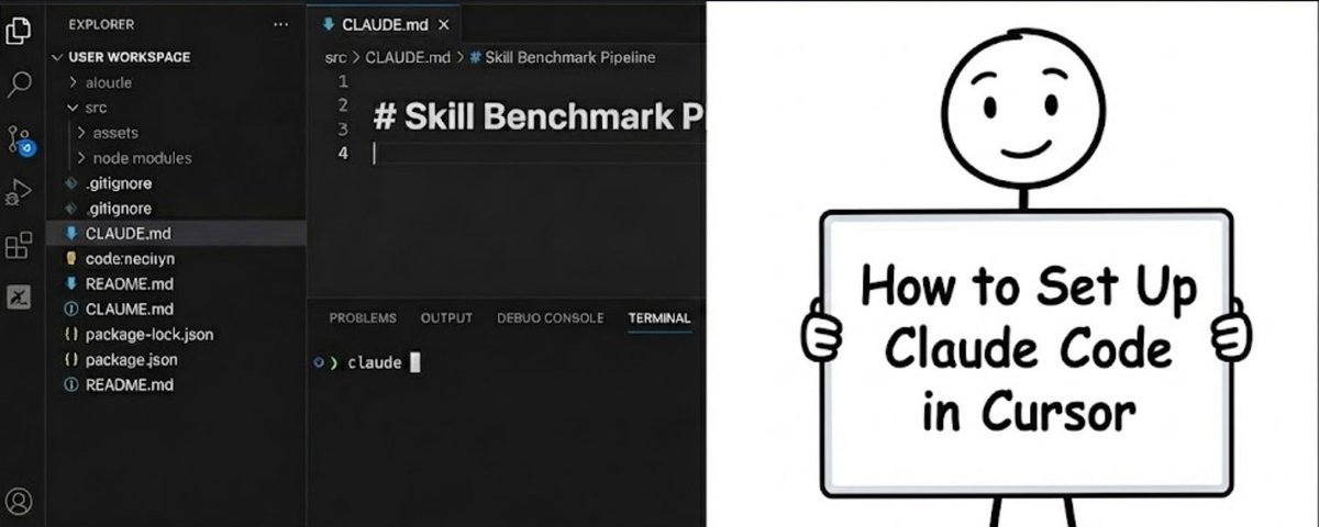 How to set up Claude Code in Cursor, like pros (for beginners)