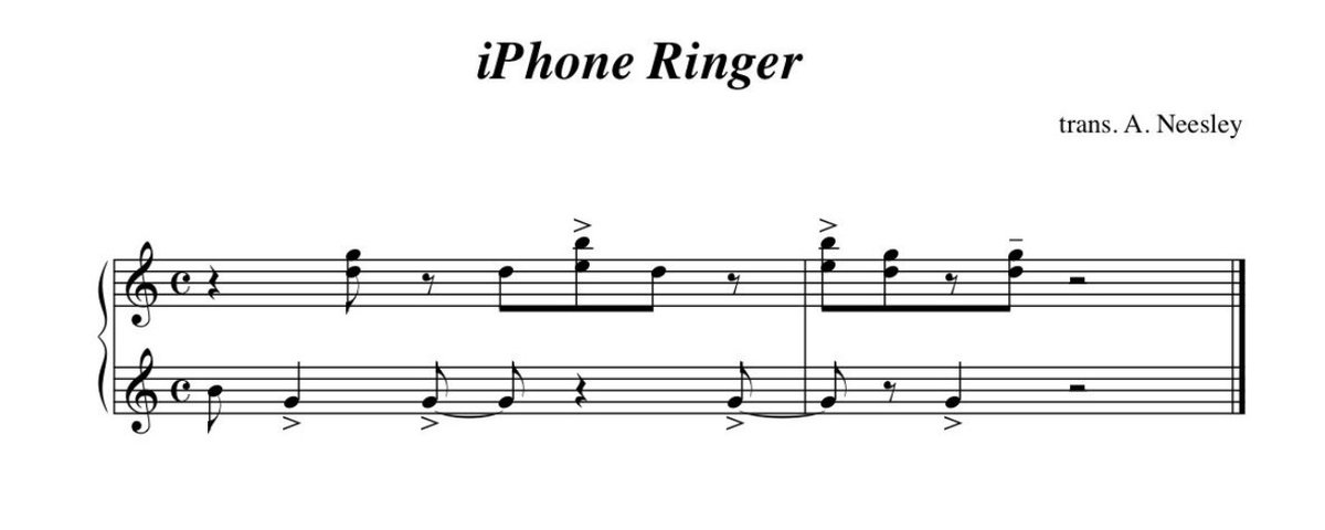 What's the story behind the iPhone's default "Marimba" ringtone? Who created it?