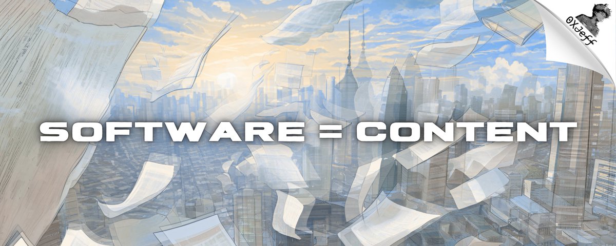 Software = Content