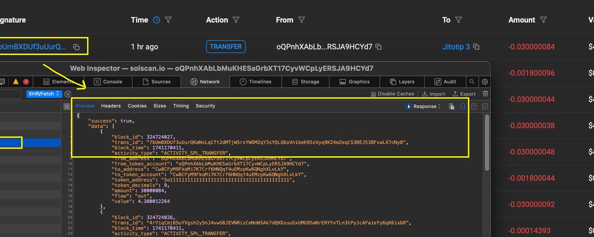 how to reverse engineer & scrape Solscan premium API (mini-masterclass)
