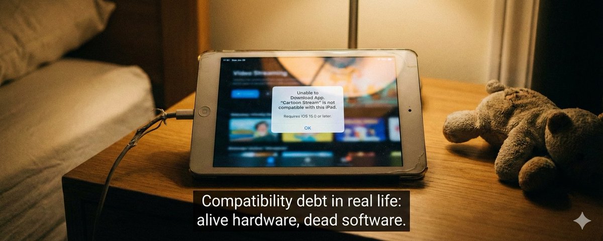 Compatibility Debt Is Killing Perfectly Good Devices