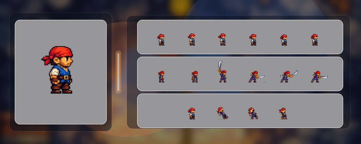 Generating Animated Game Sprites using GPT 5.4 + Image 1.5