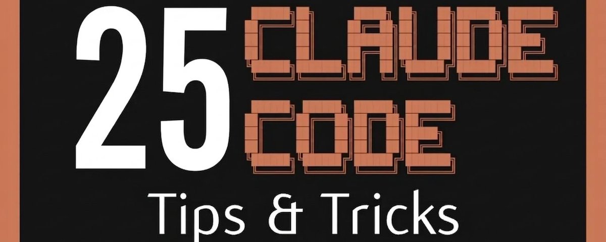 25 Claude Code Tips from 11 Months of Intense Use 