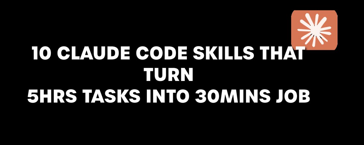 10 Claude Code skills that turn 5‑hour tasks into 30‑minute jobs