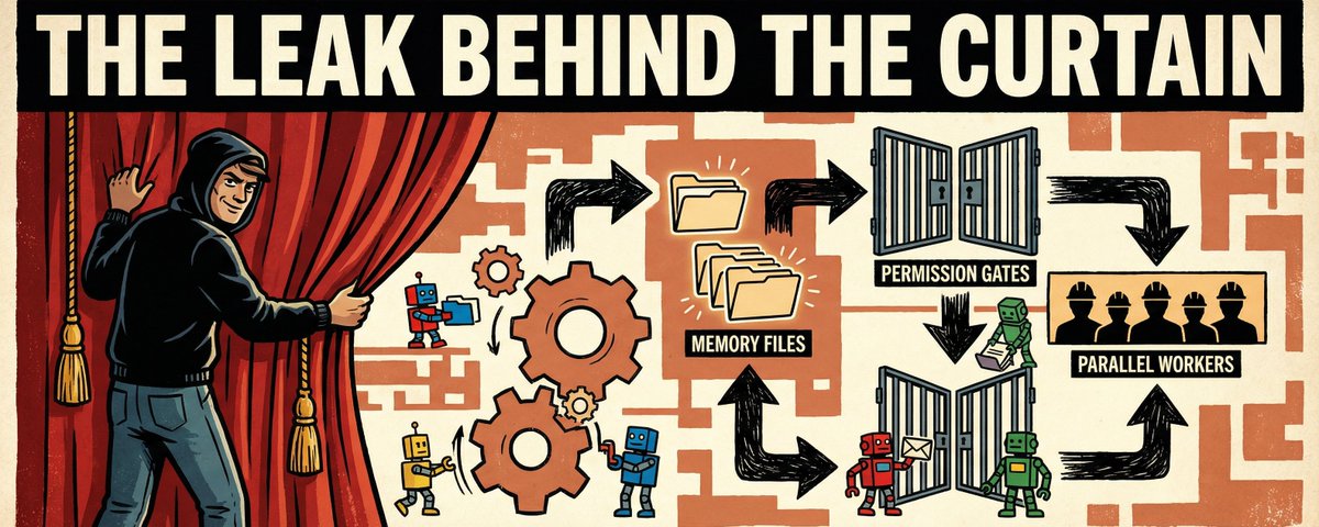 I Read Through 1,902 Leaked Files From Claude Code. The Interesting Part Isn't the Code.