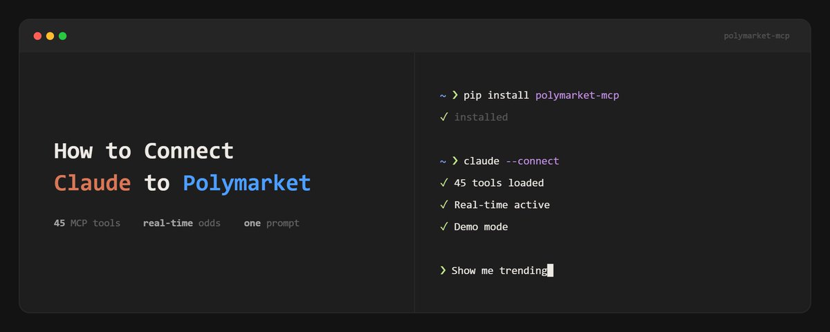 How to Connect Claude to Polymarket