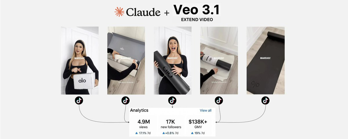 Claude Opus 4.7 + Veo 3.1 Creatives Factory