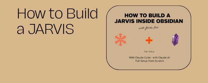 How to Build a JARVIS Inside Obsidian With Claude Code — The Full Setup From Scratch